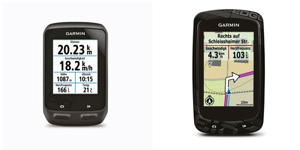 Garmin Edge 510 and Edge 810