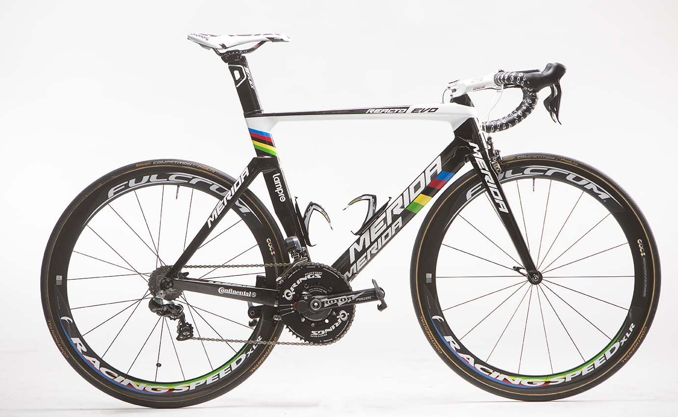 Rui Costa, Merida Reacto Evo, Lampre-Merida (Pic: Merida Europe GmbH/Daniel Geiger)