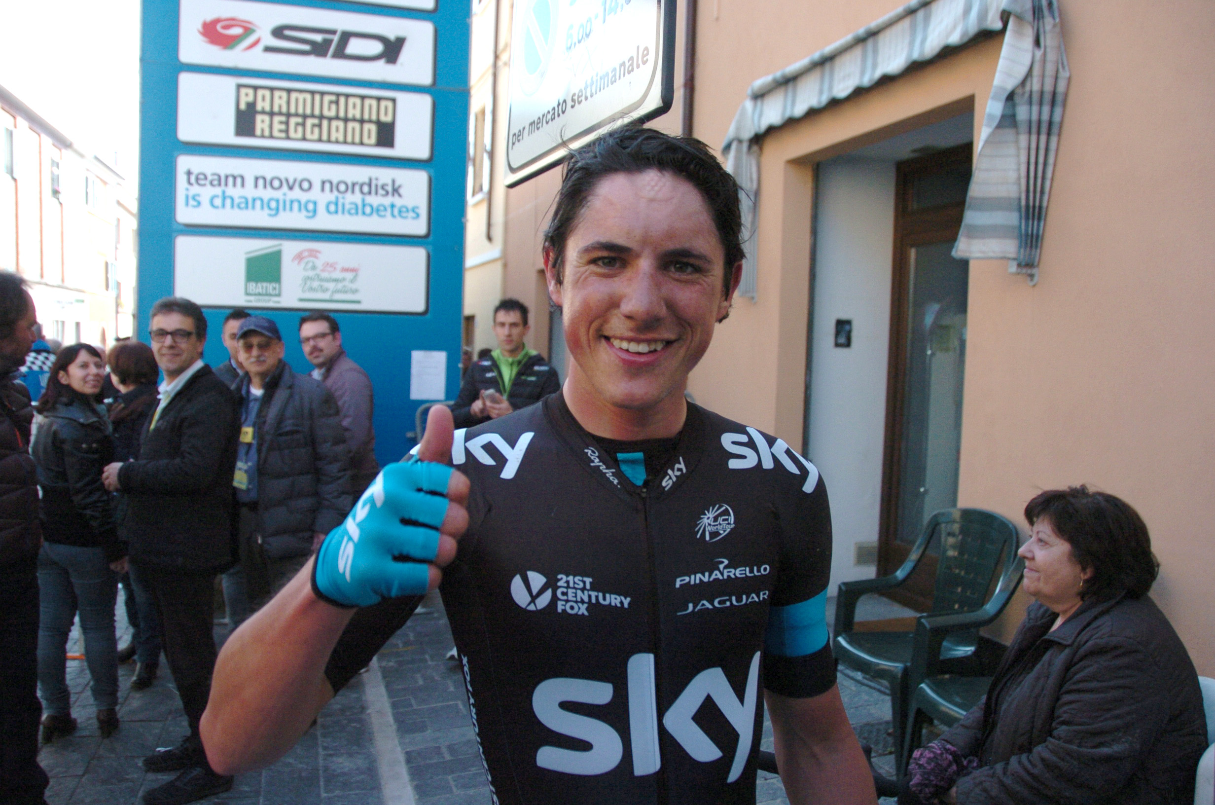 Peter Kennaugh, Team Sky, Settimana Internazionale Coppi e Bartali, 2014, pic: Sirotti