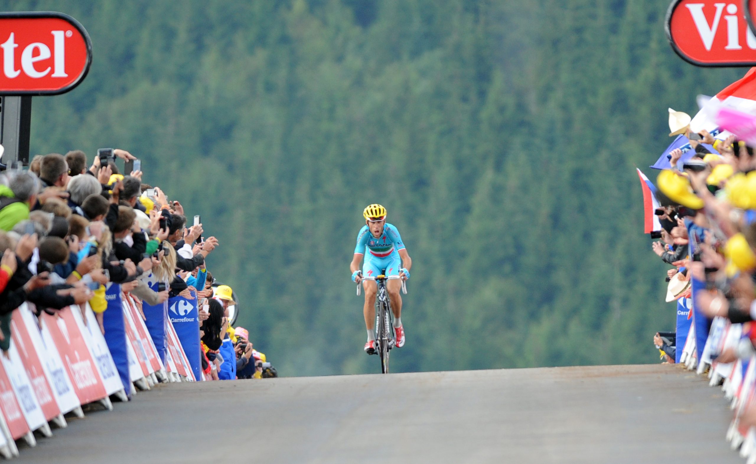Vincenzo Nibali, Astana, Tour de France, 2014, stage ten, pic: Sirotti