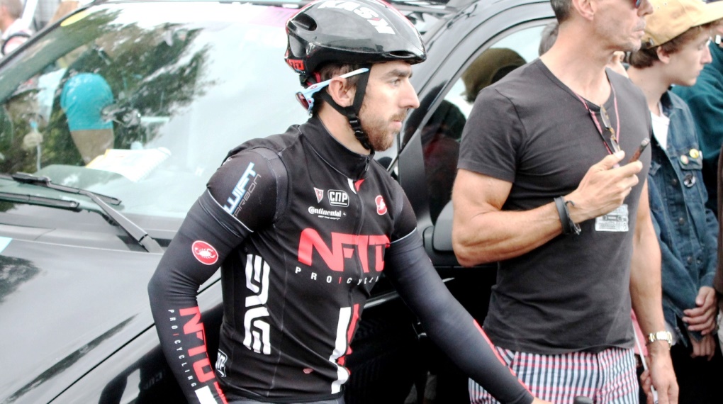 Russell Downing, Tour de France, 2014, NFTO, stage two, pic: Colin Henrys/Factory Media