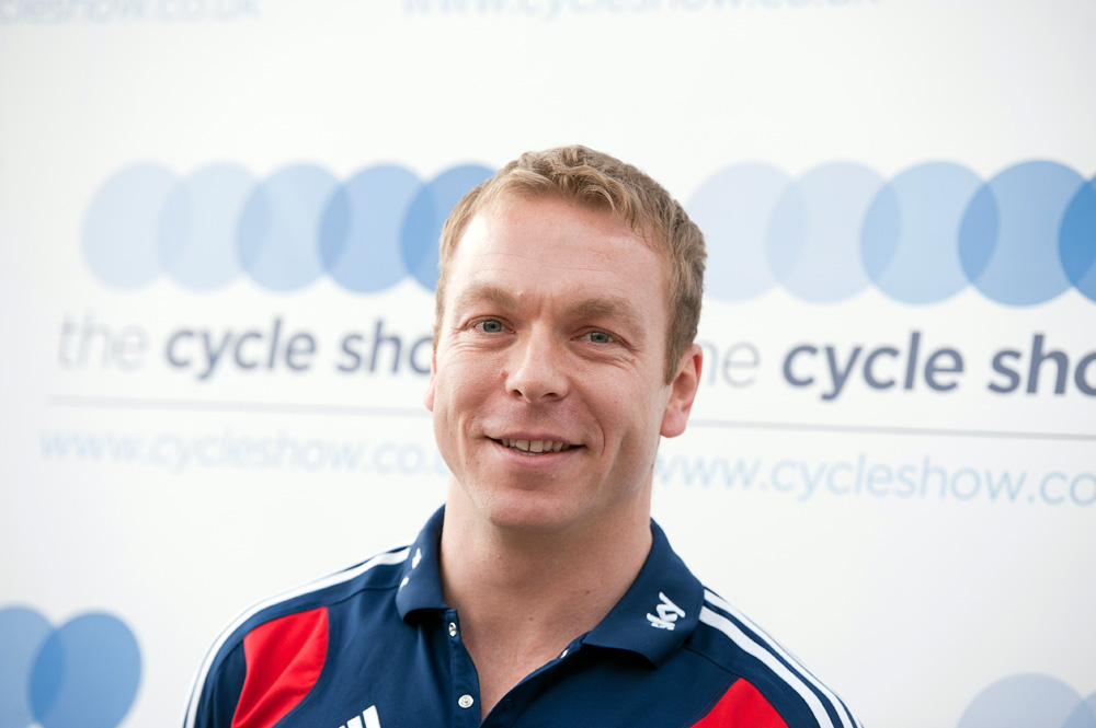 Sir Chris Hoy, The Cycle Show, pic: Upper Street Events