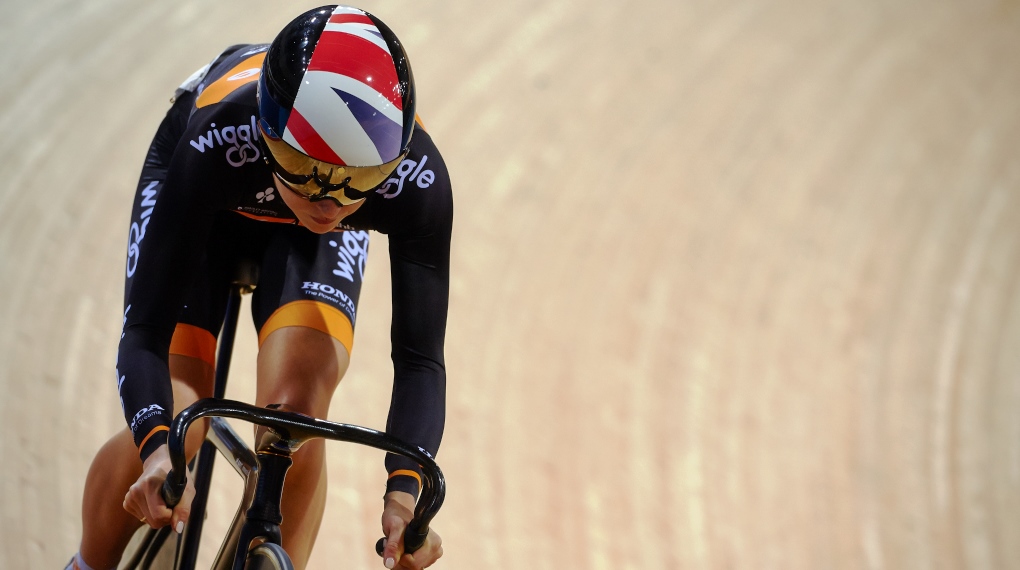 Laura Trott, Revolution Series, Wiggle-Honda, track, pic: Luke Webber/Revolution Series