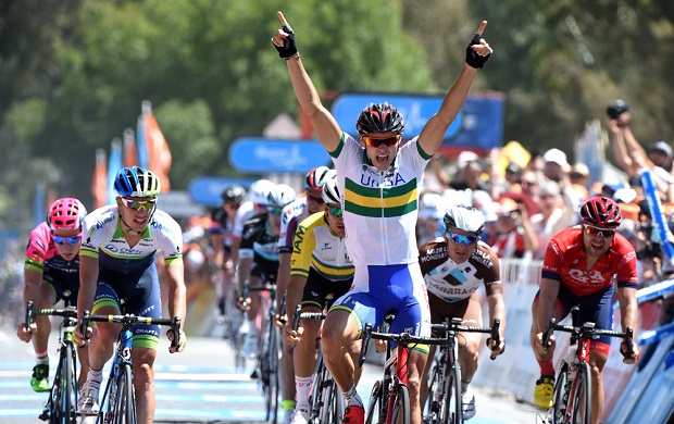Steele von Hoff, UniSA-Australia, sprint, pic: Tour Down Under