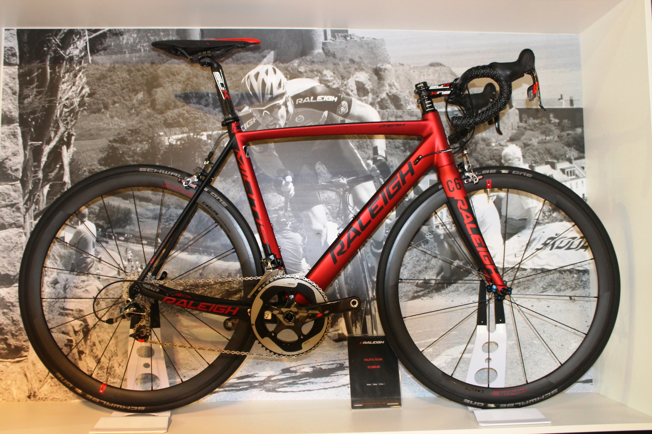 Nottingham Cycle Expo, 2015, Raleigh, pic: Colin Henrys/Factory Media