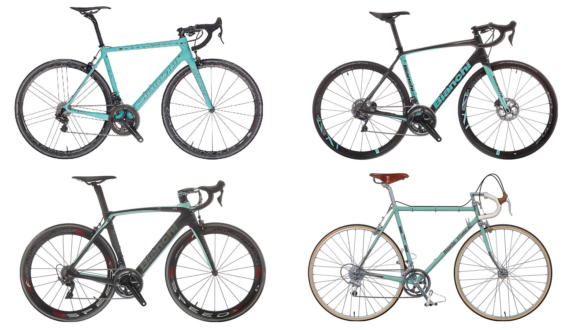 Bianchi　HIRO Bianchi | Eroica L/S Full Zip Blue / White Jersey | Apparel