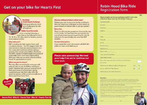 BHF Robin Hood ride