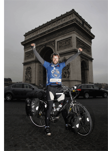 Mark Beaumont will be starting the Outdoors Show 100 charity bike ride and speaking at the show