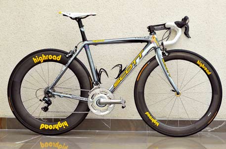 Fabian Cancellara’s custom Specialized SL3
